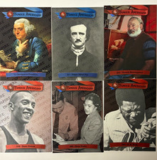 Historic Autographs Famous Americans 52 Card Lot Poe Hemingway Cy Young 150 Made picture
