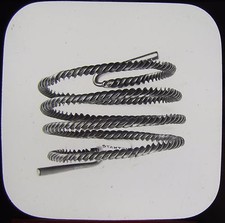 Glass Magic Lantern Slide BRITISH GOLD ARMLET C1890 PHOTO BRONZE AGE  picture