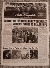 Rare Vintage Feb 1949 Chevrolet Auto Graphic Service News Vol 3 No 2 Detroit MI picture