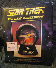 Paramount Star Trek TNG U.S.S. Enterprise NCC-1701-D Lighted Musical Globe picture