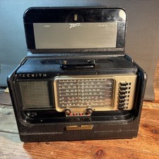 📻 Vintage Zenith Model L600 Trans‑Oceanic Portable Radio picture