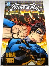 🔵🔥 NIGHTWING VOL 8 LETHAL FORCE TPB PAPERBACK DC COMICS CHUCK DIXON 2018 OOP picture
