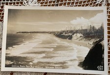 RPPC Photo Postcard Looking North from Point Granville Washington Seacoast picture