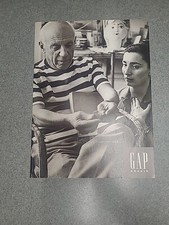 Gap Khakis Picasso Vintage Print Ad 1993 8x11 Great To Frame  picture