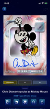 2026 Topps Disney Collect Legendary Chrome Signature MICKEY MOUSE Diamantopoulos picture