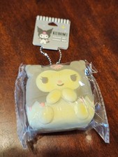 Kuromi Sweet Roll Squishie Squishy Key Chain Toy Sanrio Hamee New In Package  picture