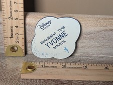 RARE Disney Store Employee Name Tag Yvonne picture