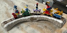 1998 Hallmark Mickey Mouse Express Merry Miniatures 6-piece set w track picture