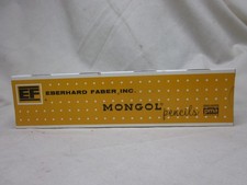 vintage MONGOL Pencils 1 Doz. 12 pencil lot 482 3 Eberhard Faber  1 box NOS pma picture