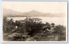 Guerrero Mexico Postcard Hornos Partial View Acapulco c1910 Martinez RPPC Photo picture