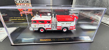 Code 3 Progress, PA Engine 21 Fire & Rescue 1/64 Diecast w/ Display Case picture