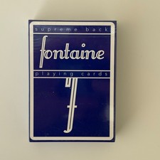 Fontaine RARE Blue Playing Cards Zach Mueller Theory11 Jerry's Nugget 1 of 5,000 picture