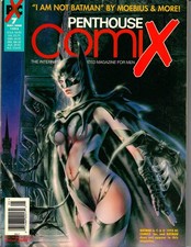 Penthouse Comix #7 May June 1995 Moebius I Am Not Batman La Blue Girl picture