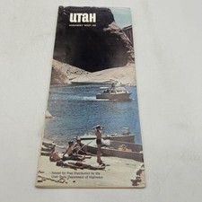 1969 Utah State-issued Vintage Road Map picture
