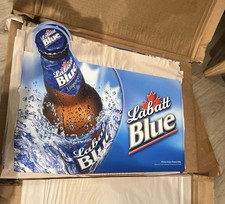 Vintage Rare Labatt Blue Beer Brewing Co 2005 Tin Metal Sign 20