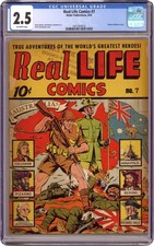 Real Life Comics Picture Magazine #7 CGC 2.5 1942 4431924018 picture