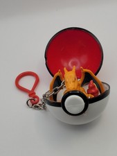 1999 Basic Fun Pokemon Charizard Pokeball Keychain Vintage Nintendo BFI picture