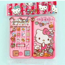 Hello Kitty Spinning Smart Phone Candy Toy Retired Collectible Sanrio Japan picture