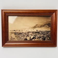 Antique JB Sturtevant Photo Boulder Colorado 1895 Flatirons Art Framed 12x17 picture