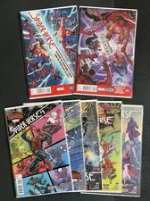 Spider-Verse #1 & 2, #1-5 Secret Wars (2015) NM Key Lot 1st Print Spider-Man picture