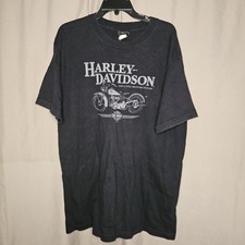 Vintage 2005 XL Made In USA Harley-Davidson Texas T-shirt Pelham Al picture
