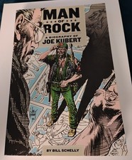 Man of Rock - A Biography of Comic Book Artist Joe Kubert Softcover Bill Schelly picture