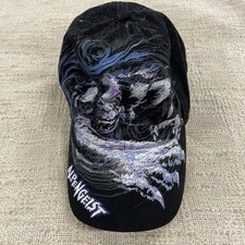 Vintage Busch Gardens Alpengeist Roller Coaster Adjustable Baseball Cap Hat picture