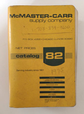 Vtg 1976 McMaster-Carr Supply Company Catalog No.  82 Complete & VG Condition picture