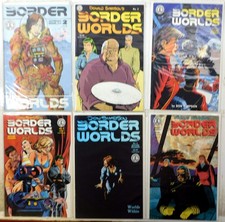 Border Worlds Lot of 6 #2, 3, 4, 5, 6, 7 (1986) Kitchen Sink Press Comic Books picture