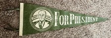 Vintage 1948 Harry Truman for President 25” Across Picture Pennant picture