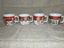 Vintage Campbell's Mm Mm Good Campbell Soup Mug Classic Set Of 4 picture