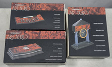 Vintage (1991) Starck/Memphis-style TT Design Marksman Desk Clock Lot 3 Set Rare picture