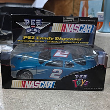 PEZ Racing #2 Rusty's Last Call NASCAR Pull-and-Go Action Candy Dispenser  picture
