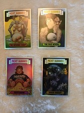 MeatCanyon Meat Buddies Booster Pack Open All 17 Cards 2021 picture