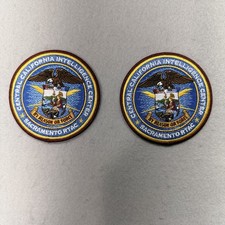 Vintage Central California Intelligence Center Sacramento RTAC Embroidered picture