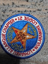 1974 Order Of The Arrow Ordeal And Brotherhood Patch picture