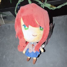 NEW RARE Doki Doki Literature Club Monika Collectible Plush w/ Label Tag picture