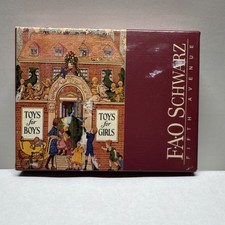 Piatnik FAO Schwarz Fifth Avenue Collectible Advertising Playing Cards - Sealed picture