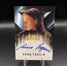 2000 Topps X-Men The Movie Anna Paquin Rogue Autograph Auto Card - Light Damage picture