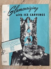 ICE CARVING COMPANY Hollywood California c1950 Brochure Catalog Party Vintage picture