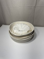 TRUE VINTAGE 1940’s US Navy White Dixie Hat w/ Stenciled Name & ID. Lot Of 4   picture