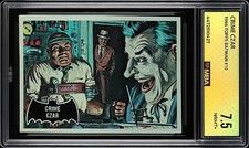 1966 Topps Batman Black Bat Crime Czar #10 MBA 7.5 NRMT+ PSA COMPETITOR picture