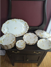 Haviland France Limoges Antique Dinner Set 21 Pieces c. pre-1930s picture