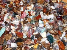 Rockhound's 1st Choice Rock Tumbler Gem Refill Kit Old California Miner's Mix picture