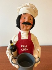 Byers Choice 2014 Kiss The Cook Chef - Awesome caroler picture