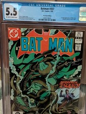 DC Comics Batman 357-1983 Killer Croc First Appearance Jason Todd picture