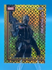 2026 Topps Chrome Marvel Deathlok #109 Gold X-Fractor 09/50  picture