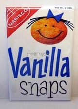 NABISCO VANILLA SNAPS COOKIES NOT FOOD 2