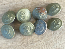WW2 German coastal artillery buttons. 8 pcs. Orig. picture