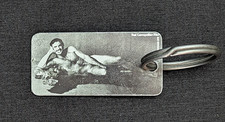 VTG 1972 Keychain The Cosmopolitan Man Cover-Shot NUDE Centerfold BURT REYNOLDS picture